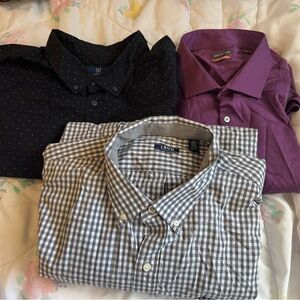 Men’s button up shirts (3)
